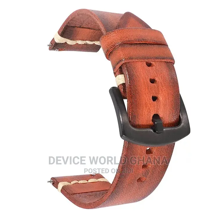 Vintage Wax Leather Strap 4 Samsung Watch/Gear/Huawei Gt Etc