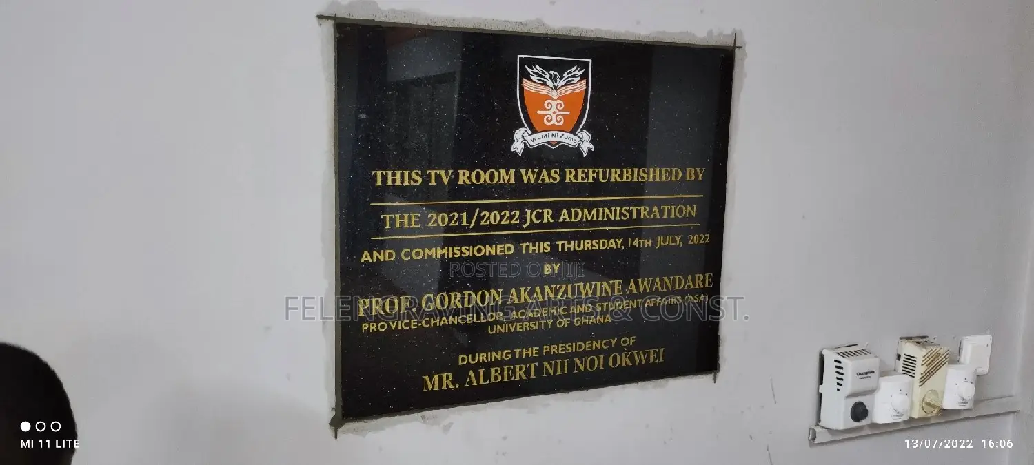 Granite, Marble and Tile Plaque