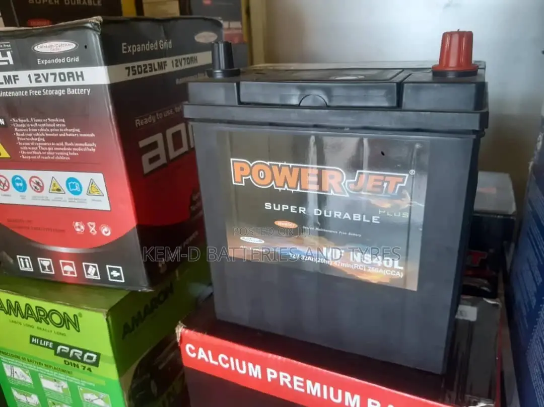 11 Plates Powerjet 12 Volts Car Battery