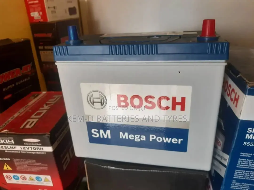13 Plates Bosch Battery Slim Type 12V 52ah