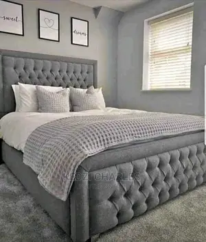 King Size Bed Frame With Mattress
