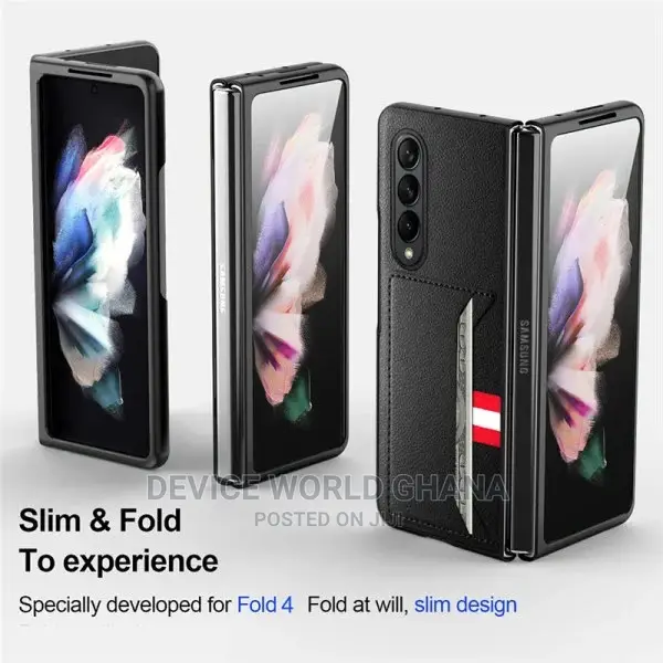 Sims Leather Case for Samsung Z Fold 7 Fold6 Fold5 Fold4