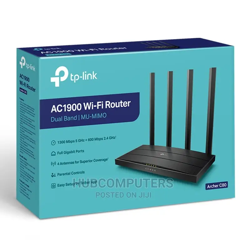 Tp-Link Ac1900 Archer C80 (Dual Band) Router