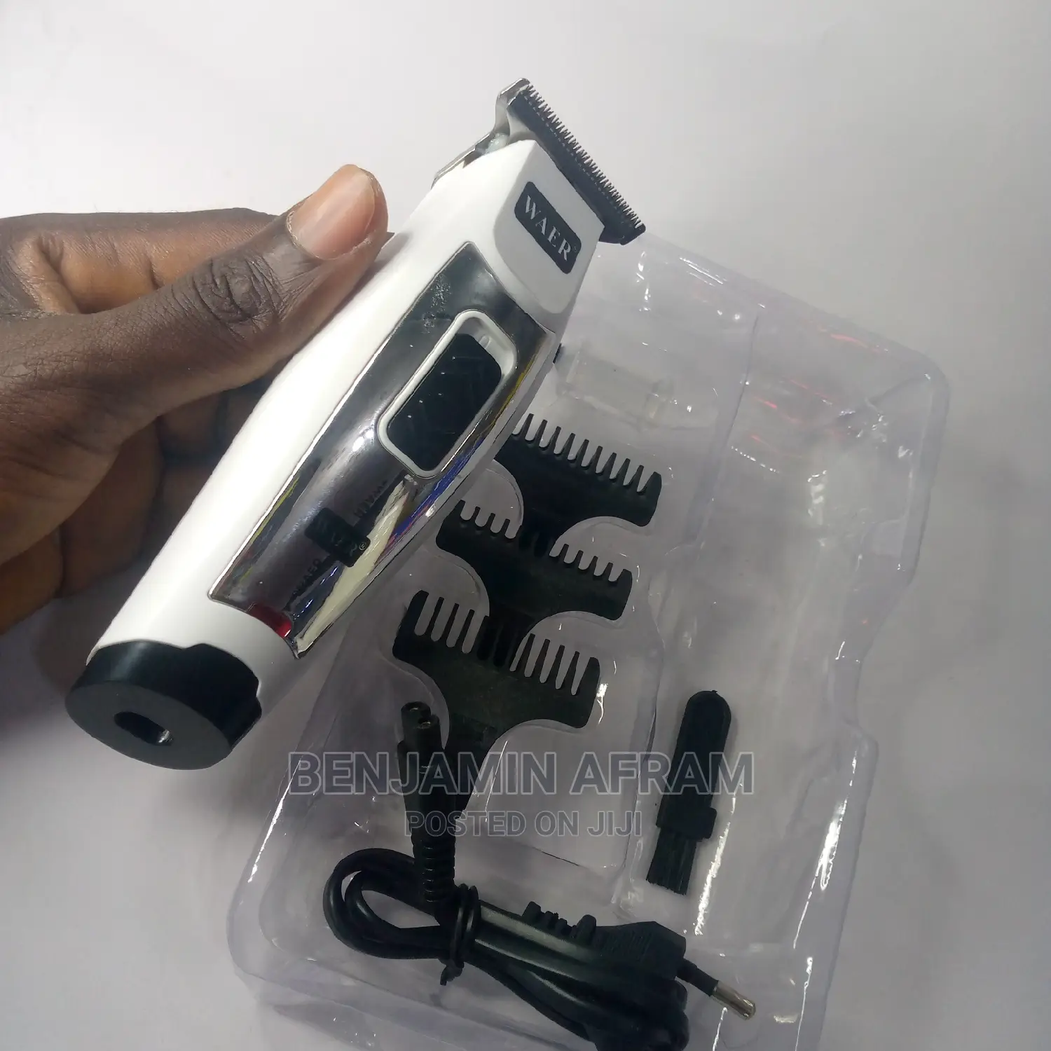 Rechargeable Waer Wa-3672 Hair Clipper