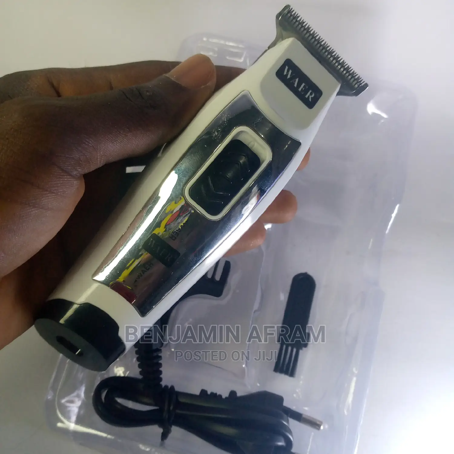 Rechargeable Waer Wa-3672 Hair Clipper