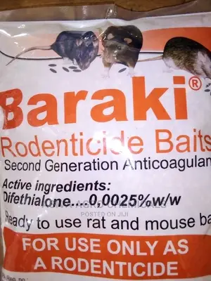 Baraki Rodenticide ( Mouse, Rats, Squirrel) Bait