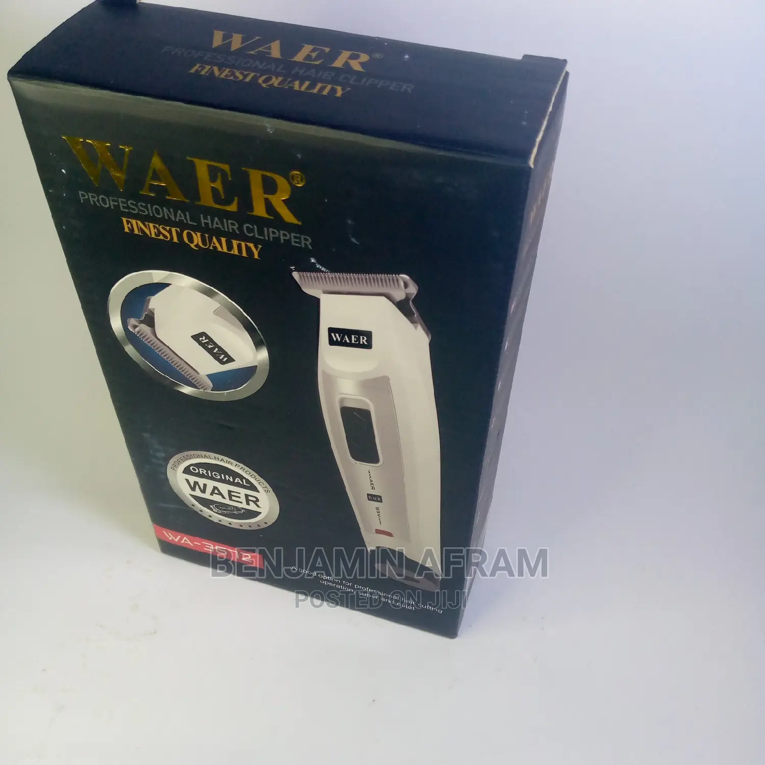 Rechargeable Cordless Hair Clipper. Wa-3675