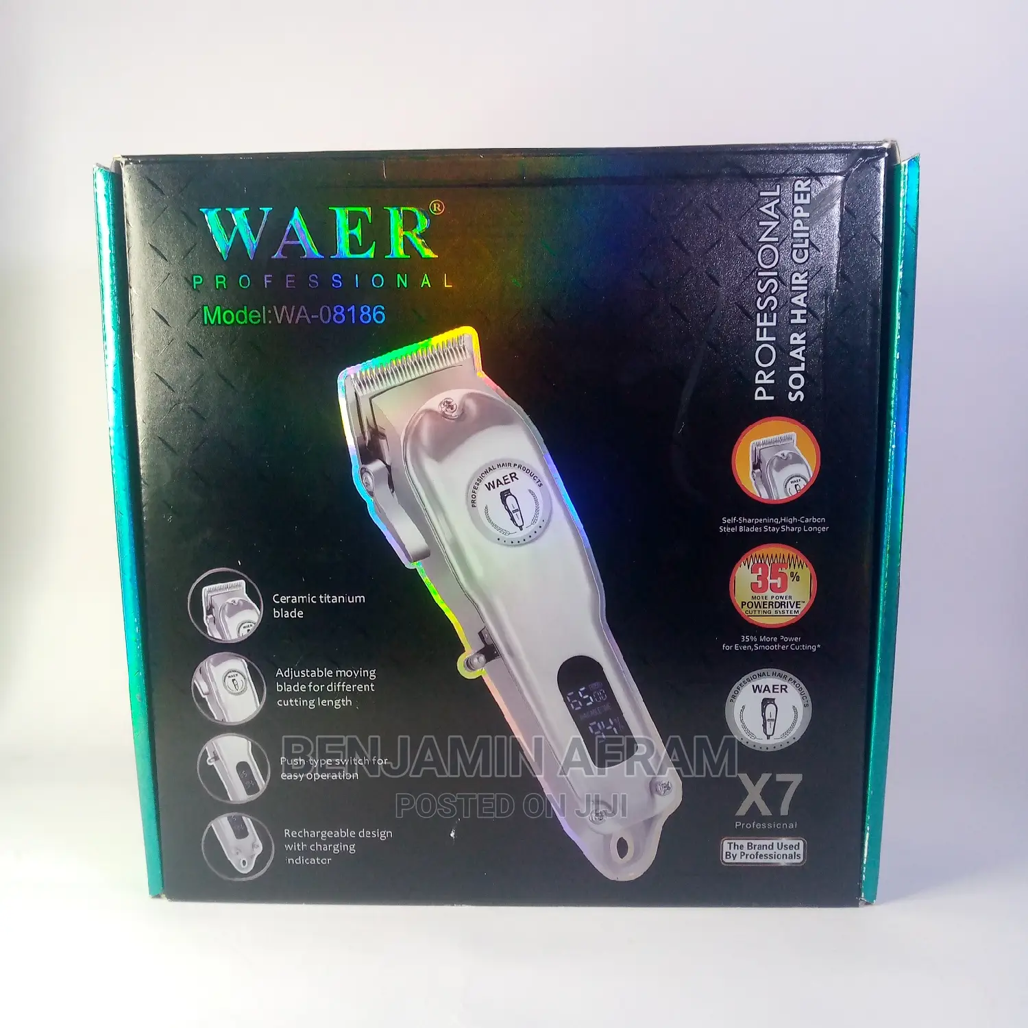 Rechargeable Digital Barbering Machine