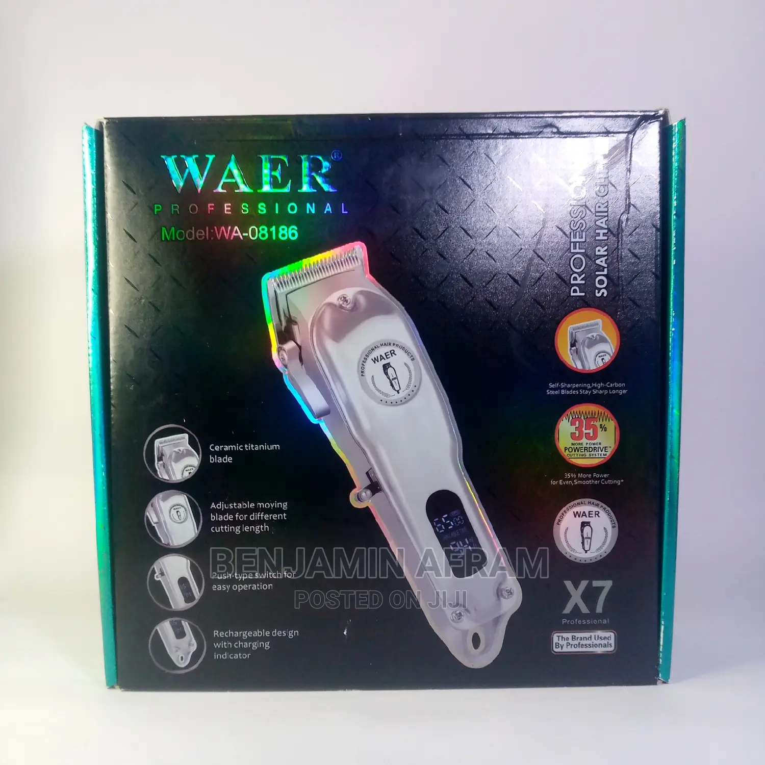 Rechargeable Digital Barbering Machine