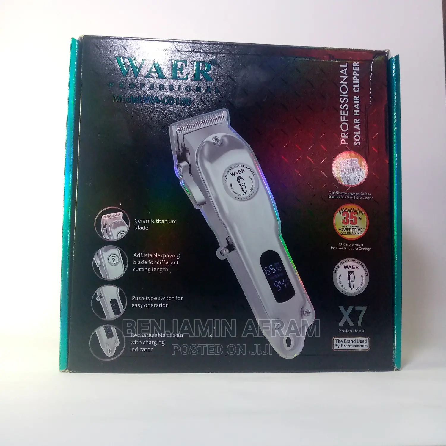 Rechargeable Digital Barbering Machine