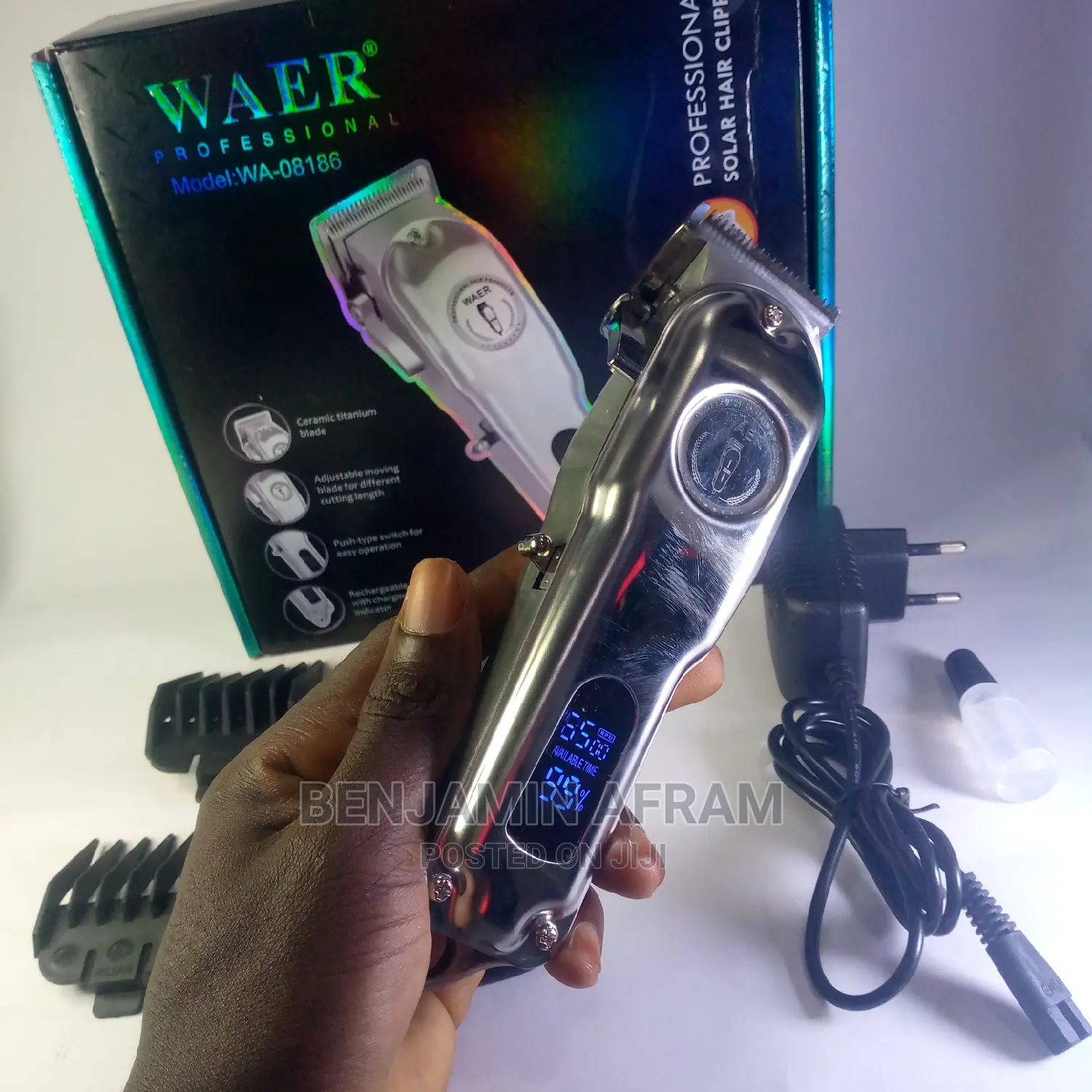 Rechargeable Digital Barbering Machine