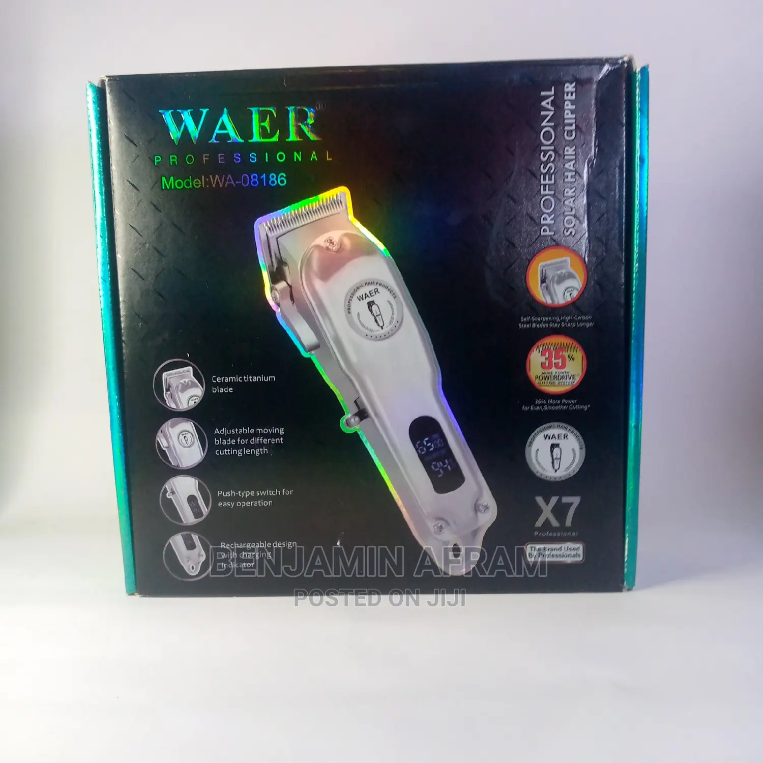 Rechargeable Digital Barbering Machine