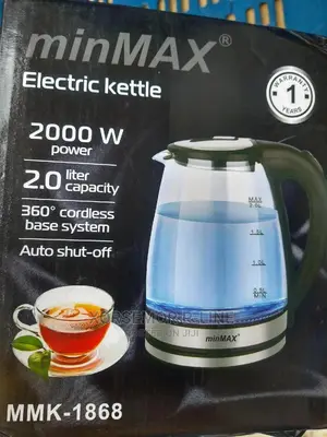 Minmax Electric Glass Kettle MMK-1868