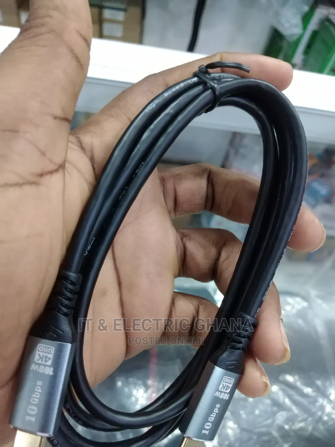 Type C to Type C 100W Data Cable 1.8m