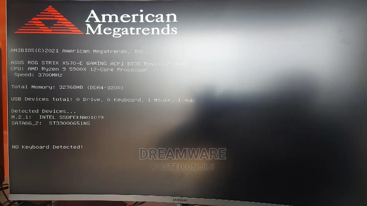 New Desktop Computer 32GB AMD Ryzen SSD 1T