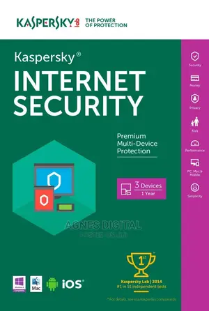 Kaspersky Internet Security 2026 | 3 Devices | 1 Year