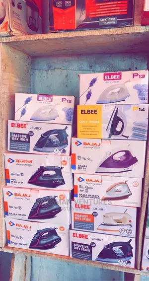 Dry Steam Electric Irons