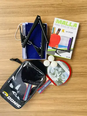 Original Set of Table Tennis Bat and Net at Cool Price