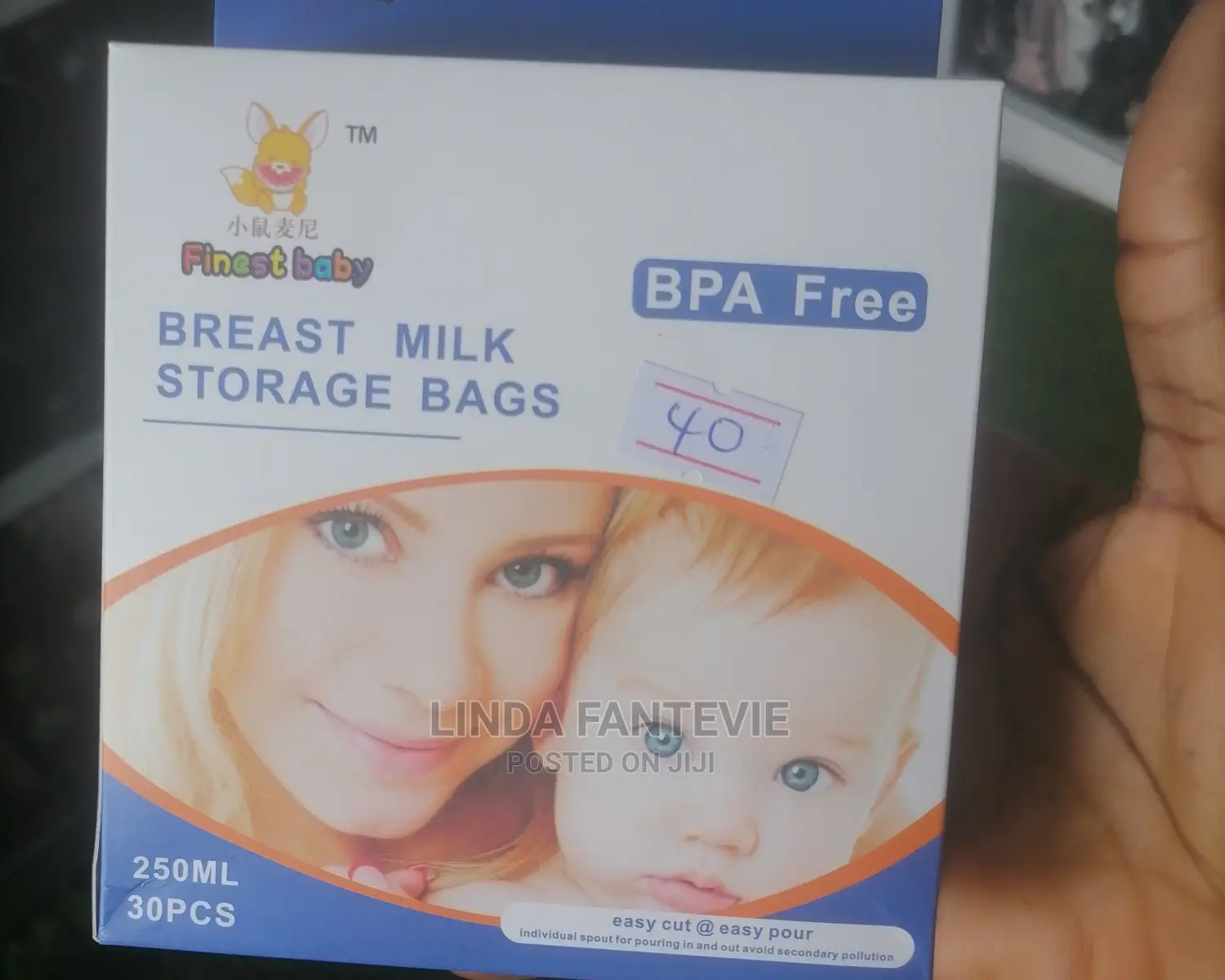 30 Pieces Milk Stora Bags