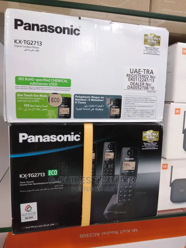 Panasonic Digital Cordless Phone KX-TG2713 (3 in 1-Phone)