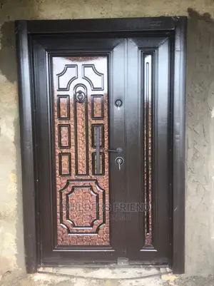 Ponpon Turkish Heavyduty One Half Security Door Complet Set