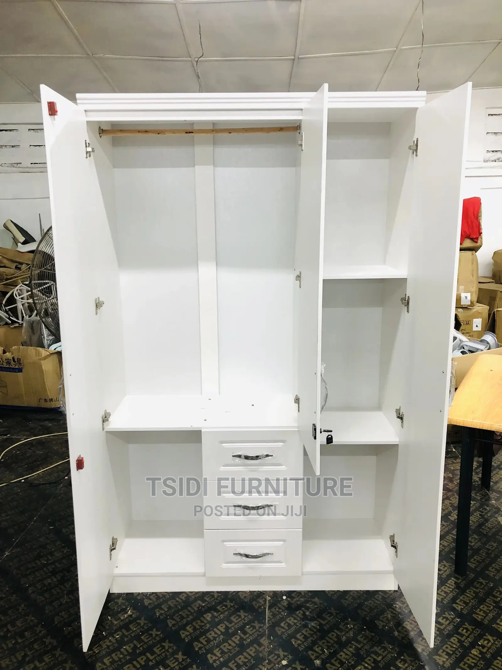 Quality, Three Door Wardrobe