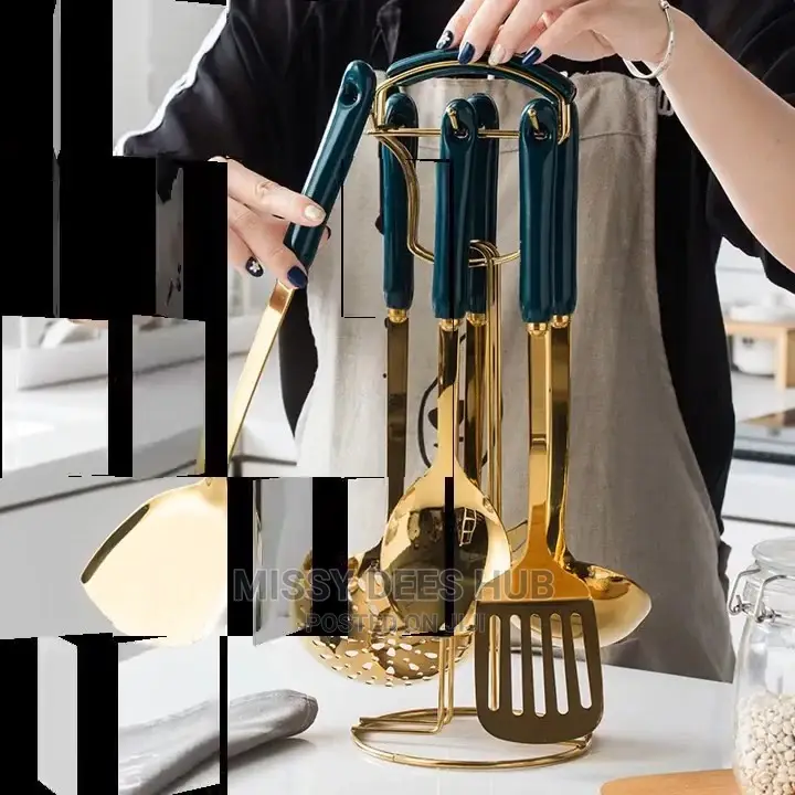 Luxurious 7pcs Kitchen Utensils