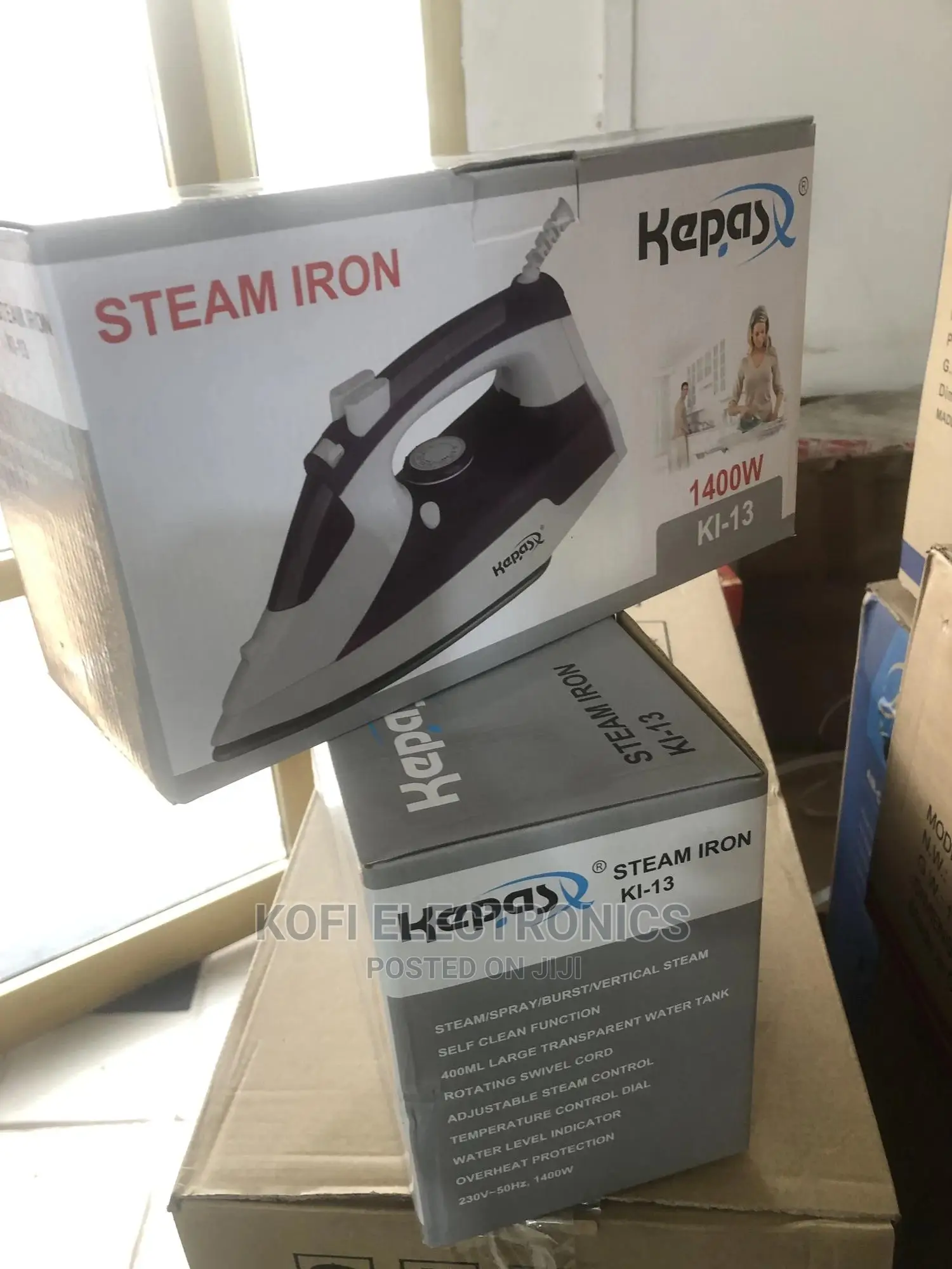 Original Kepas Kl - 13 Water Steam Iron
