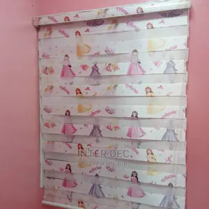 Lovely Blinds Curtains With Designs