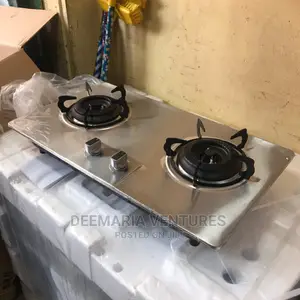 AYGAZ Built in 2 Burner Auto Ignition Stainless Top Gas Hob