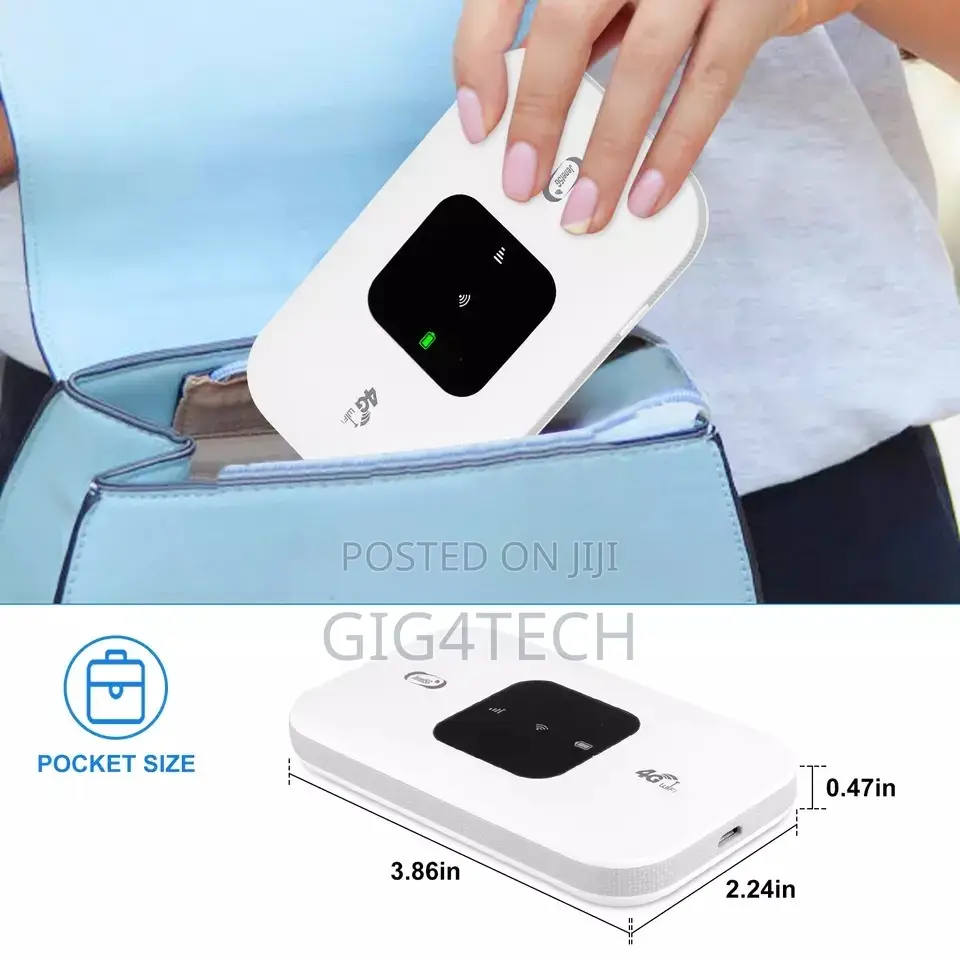 4g Lte Mobile Wifi Mf800-2 -All Networks