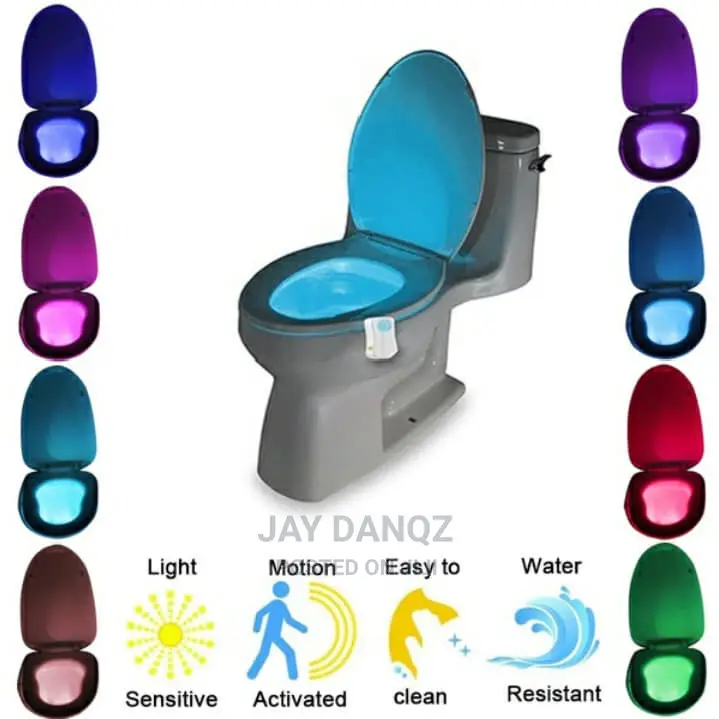 Smart Waterproof Toilet Seat Light