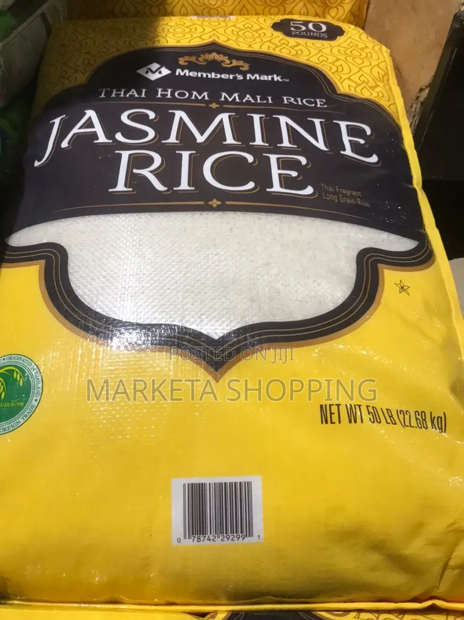 Thai Hom Mali Jasmin Rice 50lb (22.68kg)