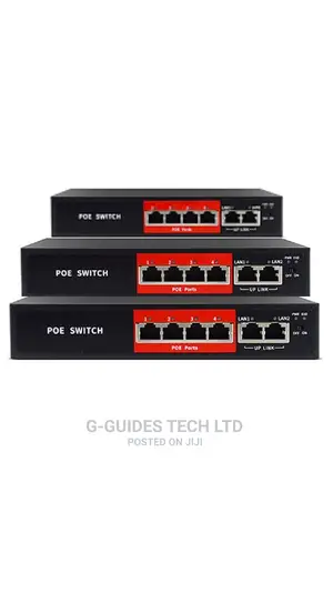 Jovision 4port Poe Switch (JVS-S06-4P-65W)