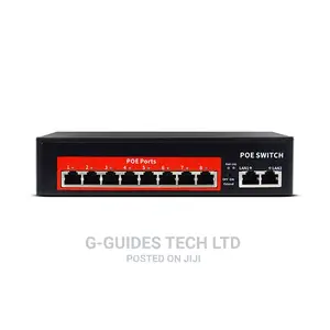 Jovision 8port Poe Switch (JVS-S10-8P-120W)