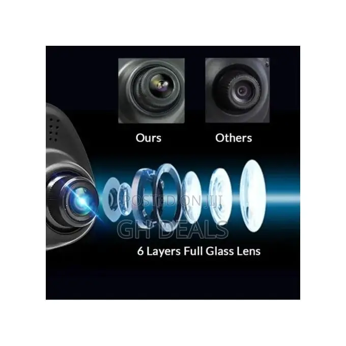 1080p Hd Lens Car Digital Video Recorder Camera Monitor Dash