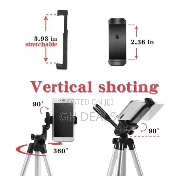 Tripod Mobile Camera Bluetooth Stand Holder Table