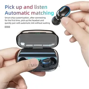 Bluetooth 5.0 TWS In-Ear Earphones, Wireless Earbuds - B