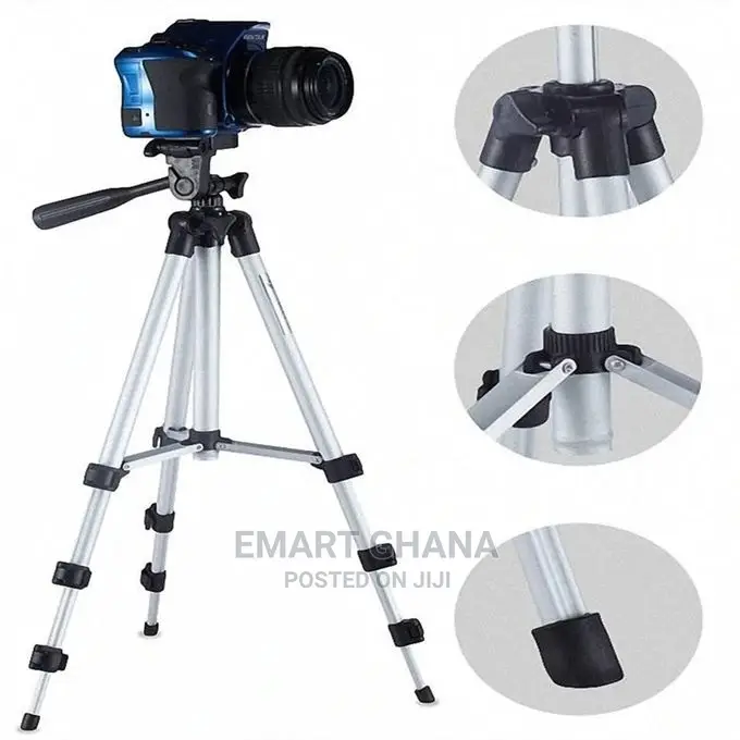 Tripod Stand Kit - Black/Silver