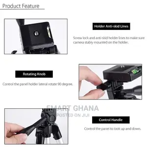 Tripod Stand Kit - Black/Silver