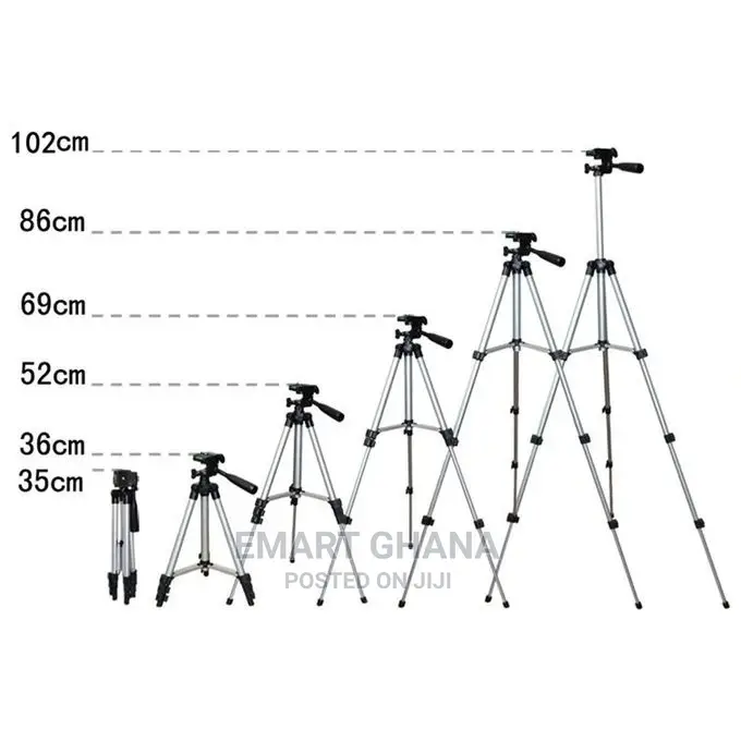 Tripod Stand Kit - Black/Silver
