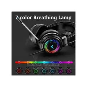 Wired Gaming Headsets Computer Headphones - Microphone