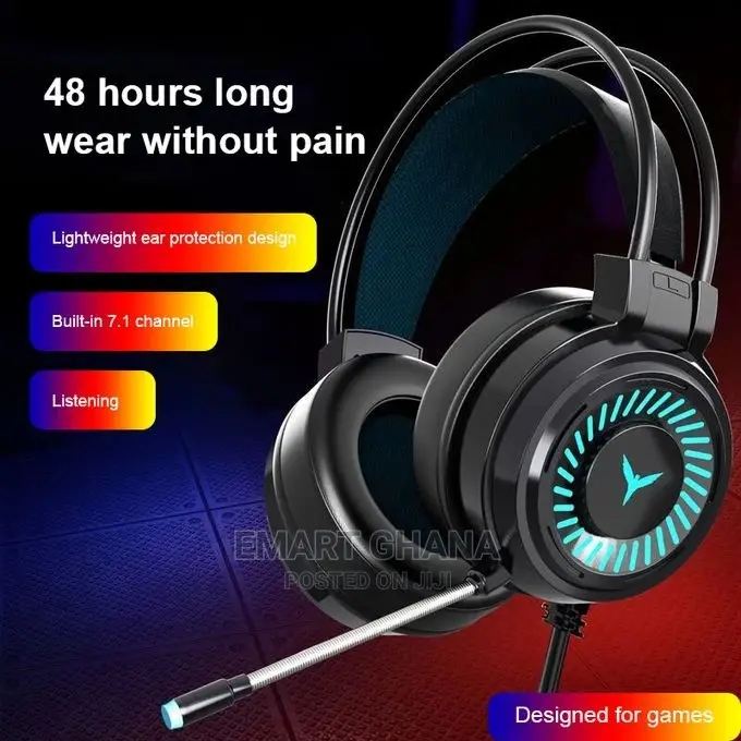 Wired Gaming Headsets Computer Headphones - Microphone