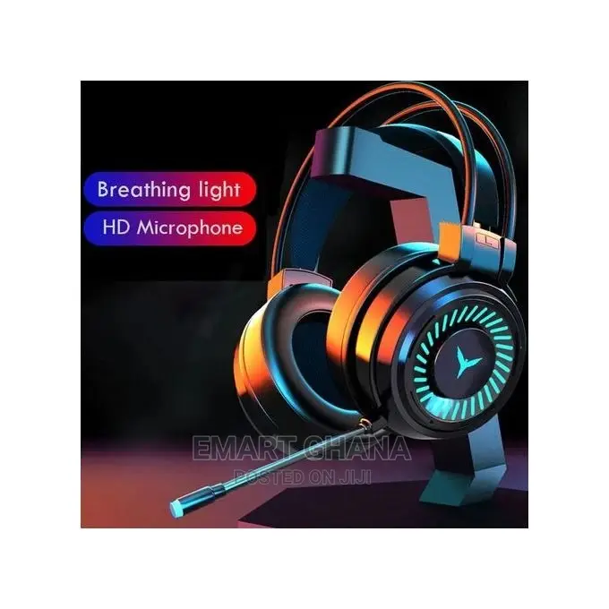 Wired Gaming Headsets Computer Headphones - Microphone