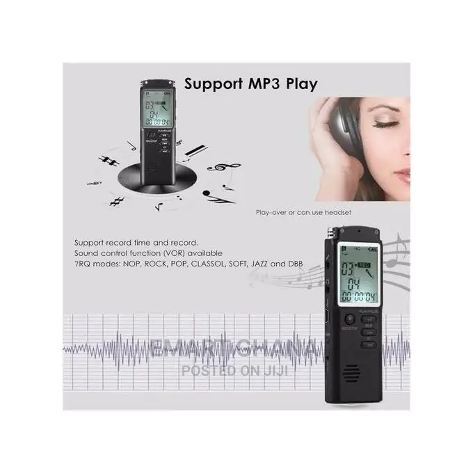 8G Rechargeable Recording Pen Digital Voice Recorder Audio