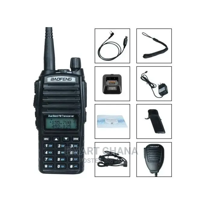 Baofeng 1pcs Walkie Talkie Uv-82 Dual-Band