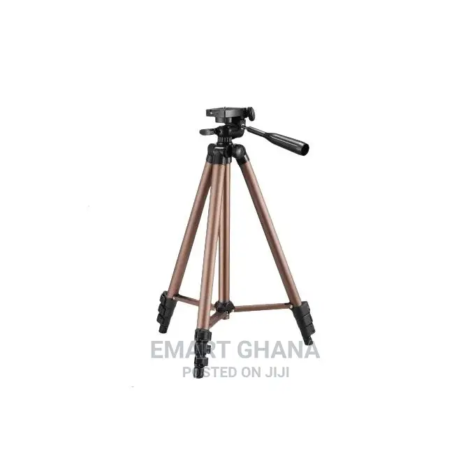 13-48 Inch Camera Tripod - Gold