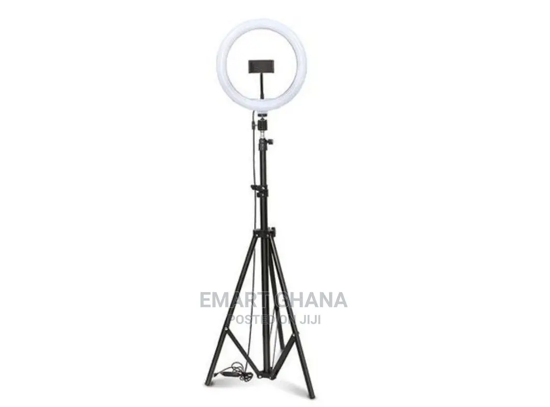 LED Ring Light With Tripod Stand and Phone Holder