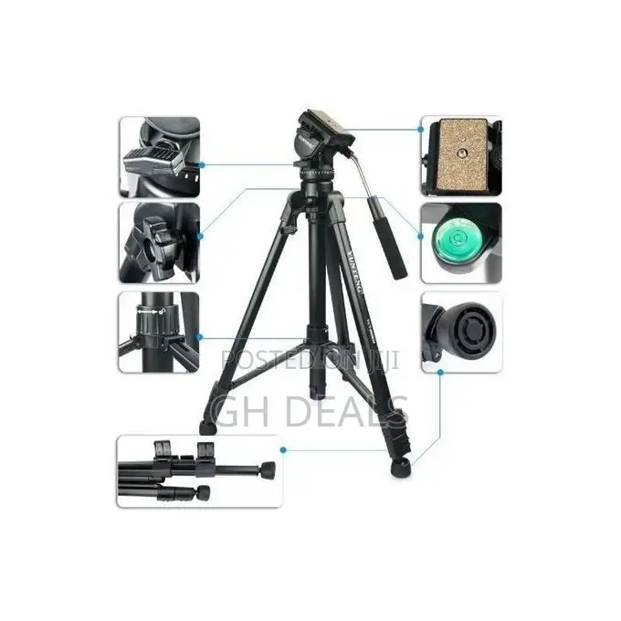 Yunteng 880 Heavy Duty Tripod - Black
