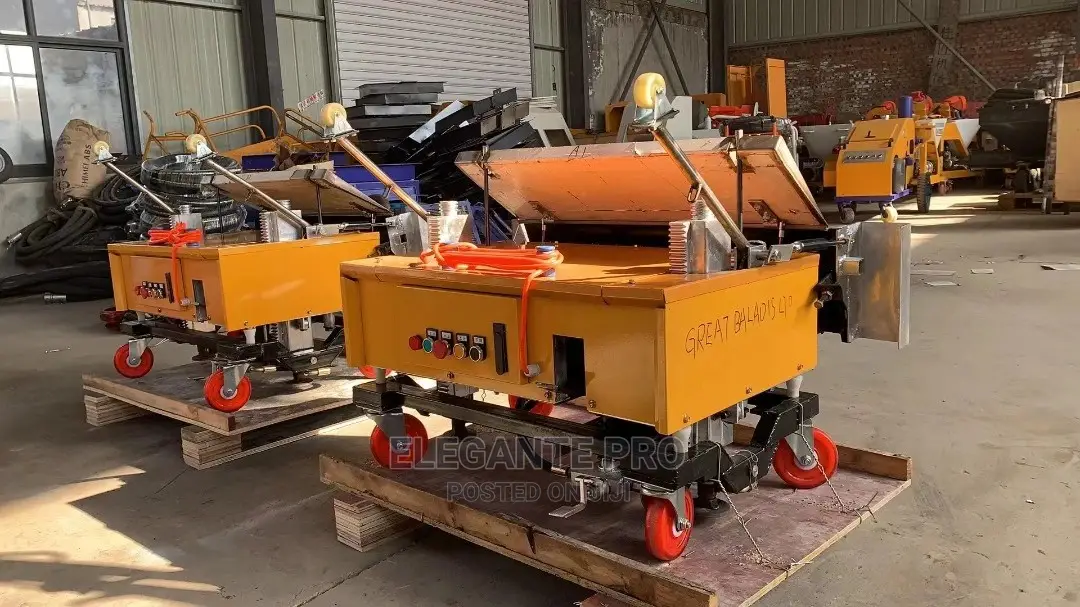 Vertical Plaster Machine Making Automatic Wall Electric Robo